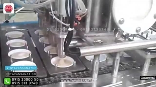 پرکن کشک و ماست 4 لاین توان صنعت / 09152000050