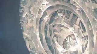 جلوه های بصری شگفت انگیز سازه‌ی کروی لاس وگاس