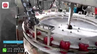 دستگاه پرکن اتوماتیک مواد غلیظ شیشه ای توان صنعت / 09152000050