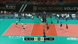خلاصه دیدار کانادا (1)  - (3) بلژیک، در رقابتهای والیبال انتخابی المپیک 2023