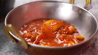 طرز تهیه خورشت الو سبزی هندی