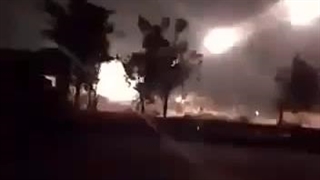 لحظه پرتاب هزاران موشک از غزه به اسرائیل