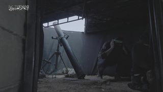 14020717: اجرای آتش ادوات گردان های القسام بر روی مواضع دشمن اسرائیلی