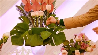 آموزش گل آرایی بخش پنجم