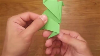 How To Make an Easy Origami Dinosaur چگونه دایناسور اوریگامی درست کنیم