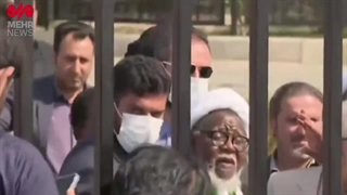 استقبال از شیخ زکزاکی در فرودگاه امام خمینی (ره)