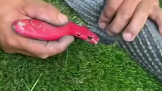 برش چمن مصنوعی چگونه است؟