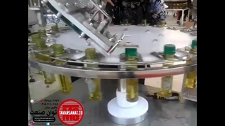 دستگاه پرکن 4 نازل روغن توان صنعت / 09152000050