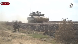 14020724: تحرکات و آماده سازی های بیهوده دشمن اسرائیلی در مرز نوار غزه