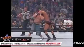 مسابقه جان سینا vs رندی اورتون با گزارش فارسی محمدرسول