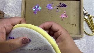 آموزش جواهردوزی هانا ، دوخت های پایه ، قسمت دوم