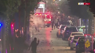 14020725: درگیری بین تظاهرکنندگان فلسطینی و نیروهای امنیتی تشکیلات خودگردان