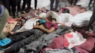 تصاویری از بیمارستان المعمدانی غزه پس از بمباران وحشیانه رژیم کودک کش اسرائیل