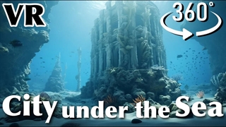 گشتی در شهر گمشده زیر دریا _ ویدیو 360 درجه