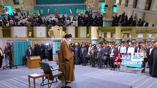 رهبر معظم انقلاب: دوات غاصب رژیم صهیونیستی باید محاکمه بشود ۱۴۰۲/۰۷/۲۵