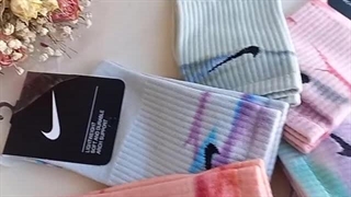 جوراب ساق دار آبرنگی کارال