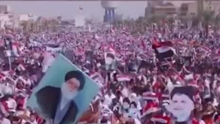 خروش میلیون ها عراقی کفن پوش برای حمایت از مظلومین غزه و انزجار از رژیم صهیونیستی