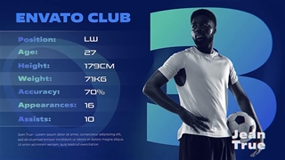 پروژه پریمیر پرزنتیشن تیم فوتبال + دانلود