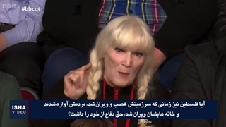 ✘ غوغای شهروند بریتانیایی در استودیوی BBC  @jahan_khabar
