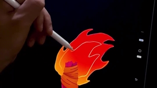 آموزش ساده ساخت انیمیشن با نرم افزار Procreate مخصوص اپل