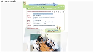 آموزش زبان انگلیسی پایه ی هفتم - درس اول صفحات 8 و 9 - محمد رسولی