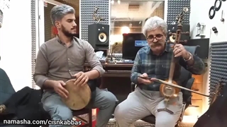 دوئت کمانچه آواز استاد محمد باجلاوند تنبک مهدی کاکاوند دونوازی لری