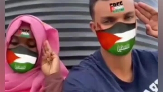 پویش جهانی سلام یا مهدی (عج) در حمایت از فلسطین