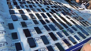 بازداشت باند بزرگ سرقت موبایل با بیش از 1000 عدد گوشی سرقتی به ارزش 42 میلیارد پلیس آگاهی تهران بزرگ