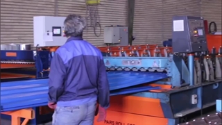 خط تولید دستگاه ورق شیروانی