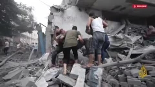 شرایط اسفناک غزه پس از بمباران شدید شب گذشته