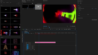 فیلم آموزش Text Presets for Premiere Pro + دانلود