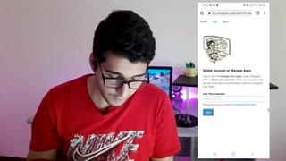 حذف اکانت تلگرام | آموزش حذف اکانت تلگرام | دیلیت اکانت تلگرام