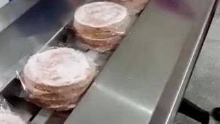 دستگاه بسته بندی همبرگر چندتایی