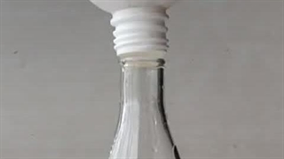 واکنش هیدروژن پراکسید و پتاسیم یدید