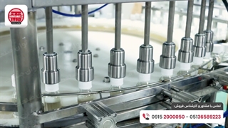 پرکن ۸ نازله روغن دارویی تمام اتوماتیک توان صنعت | ۰۹۱۵۲۰۰۰۰۵۰