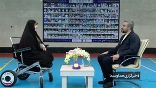 بدون تعارف با قهرمان پرتاب دیسک آسیا - بانوی محجبه الناز دارابیان