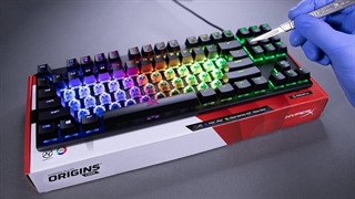 آنباکس کیبورد گیمینگ | HyperX Alloy Origins Core TKL Mechanical Unboxing