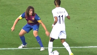 مهارت دریبل نیمار در 19 سالگی