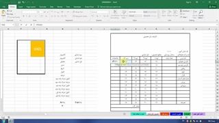 دانلود فیلم آموزش کارنامه پروژه محور اکسل . قسمت بیست و سوم . پارسا علیاری .