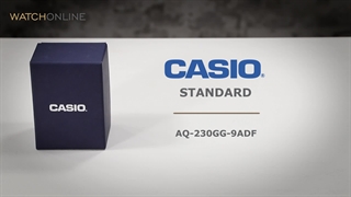بررسی و آنباکسینگ ساعت مچی مردانه کاسیو، زیر مجموعه Standard, کد AQ-230GG-9ADF
