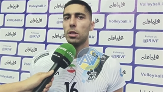 مصاحبه آریاورزش علی شفیعی مدافع میانی تیم پیکان تهران