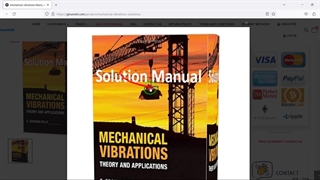 solution manual of Mechanical Vibrations Theory and Applications by Kelly pdf