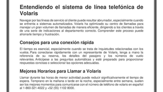 ¿Cómo contactar a la aerolínea Volaris por teléfono?