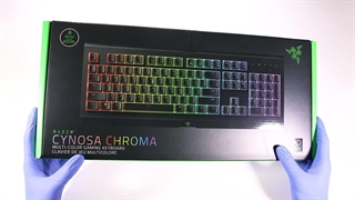 آنباکس کیبورد ریزر | Razer Cynosa Chroma Gaming Keyboard Unboxing