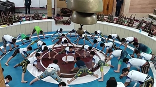 رهروان شهیدابراهیم هادی زورخانه حیدریه امیرالمؤمنین(ع)