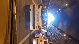 آموزش رانندگی نیم کلاج در تونل نواب