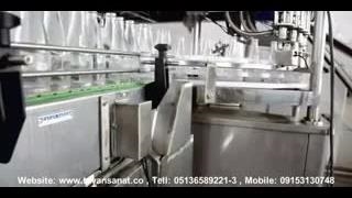 دستگاه تری بلوک شیشه درب تشتکی توان صنعت / 09152000050