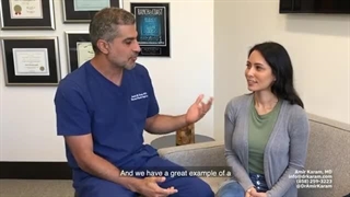 تزریق چربی به صورت دندان مصنوعی