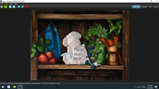 بک گراند فانتزی نوزاد