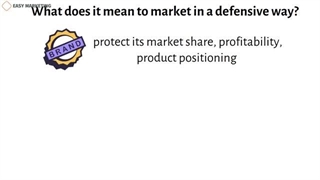 استراتژی بازاریابی تدافعی چیست؟
